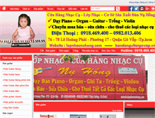 Tablet Screenshot of lopnhacnuhong.com